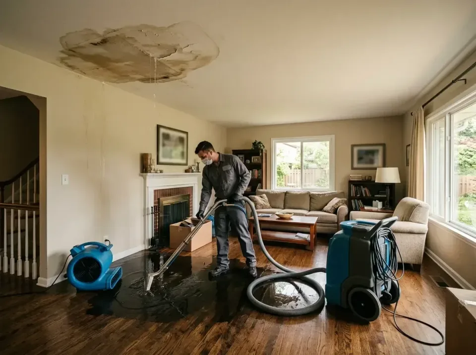 attic-pipe-burst-ceiling-drip-008 — frequently asked questions, Water Damage Restoration & Carpet Care in Houghton, MI